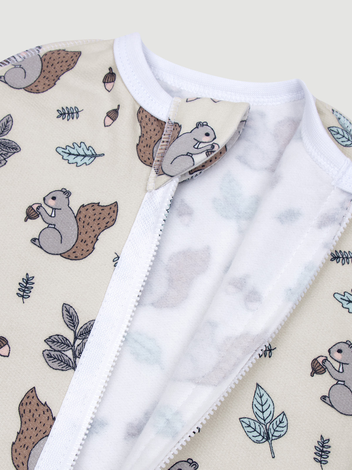 Конверт пеленальный (кокон) Mjolk бежевый - фото 4