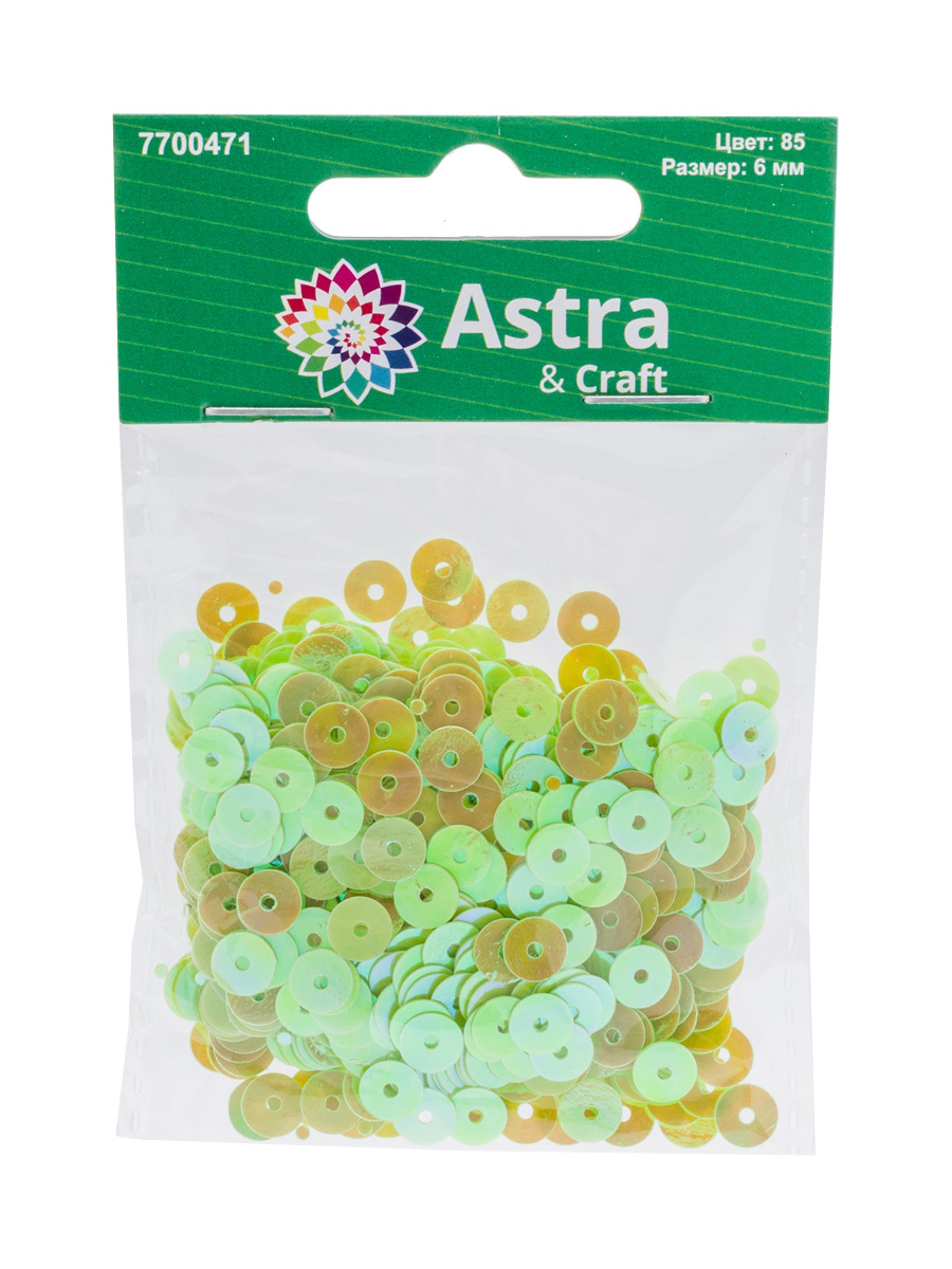 Набор для творчества Astra Craft бисер Пайетки - фото 7