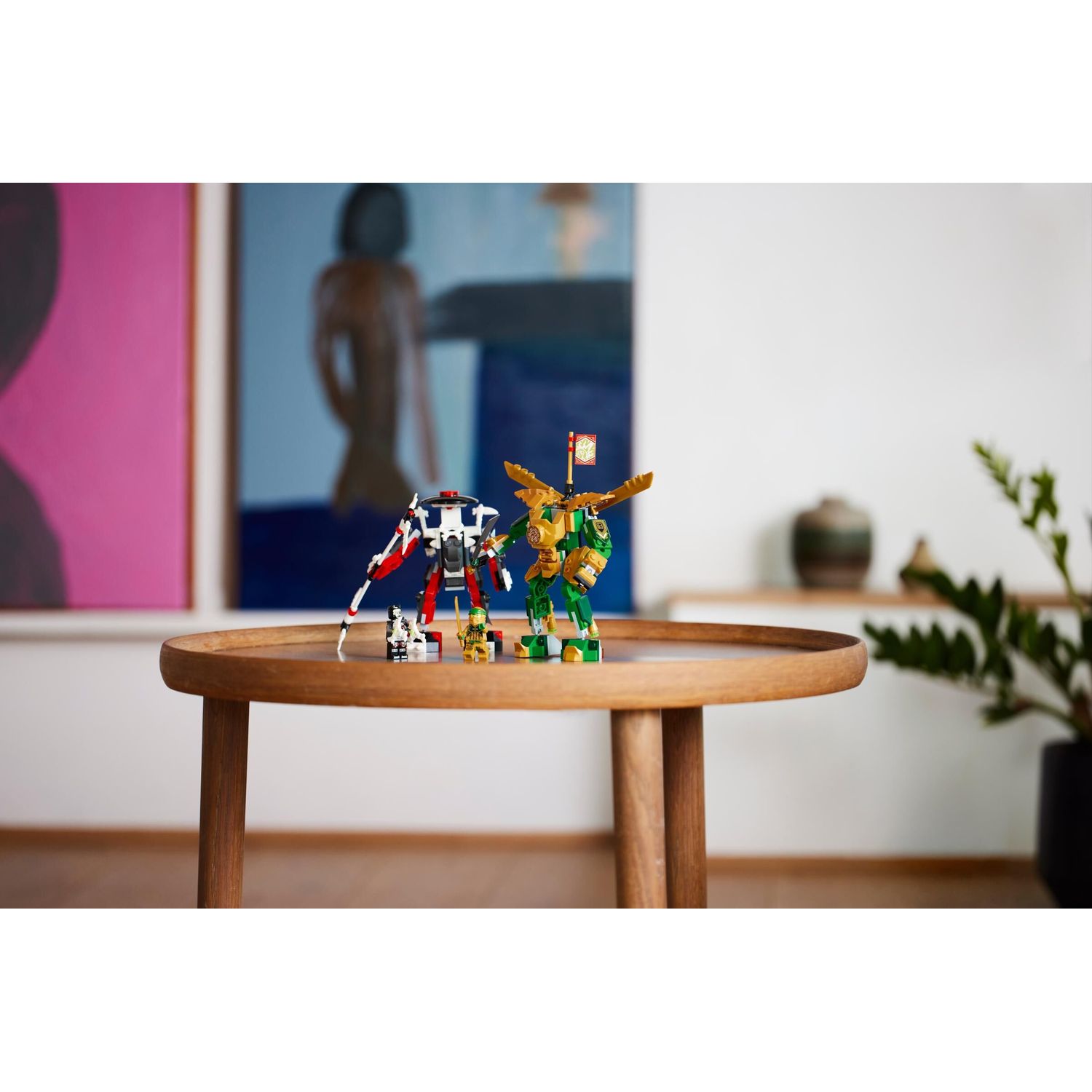 Конструктор LEGO NINJAGO Битва роботов Ллойда Ниндзяго блочный - фото 7