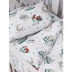 Комплект постельного белья Lemony kids Баю бай бирюза детский 3 предм.