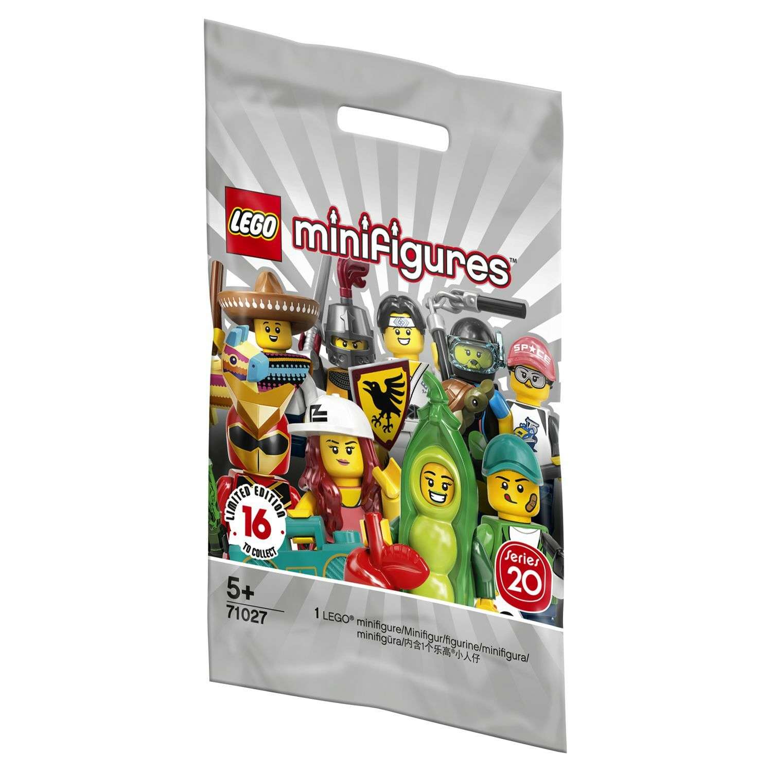 Конструктор LEGO Minifigures Series 20 блочный - фото 2