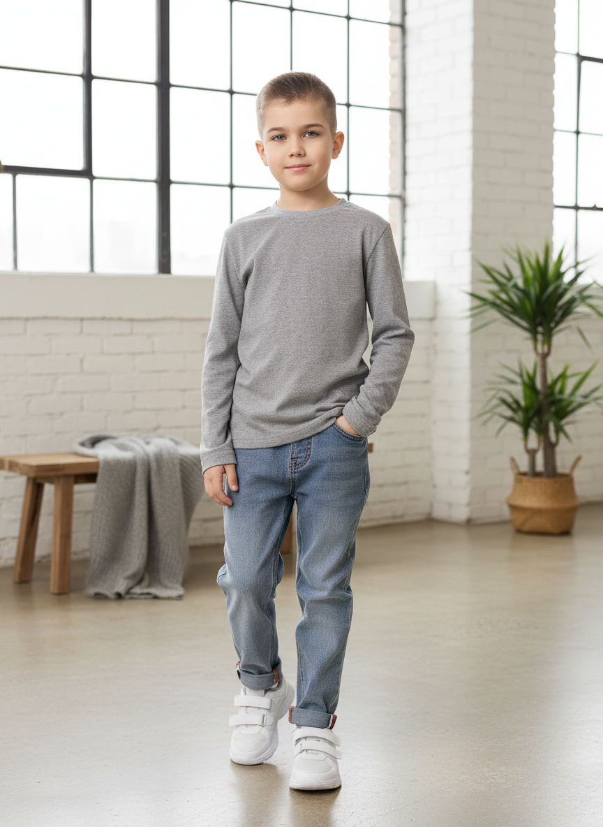 Лонгслив Утенок 698 меланж - фото 8