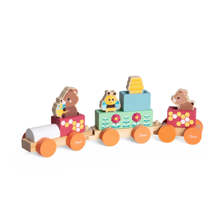 Каталка Chicco Поезд Тэдди многоцветный