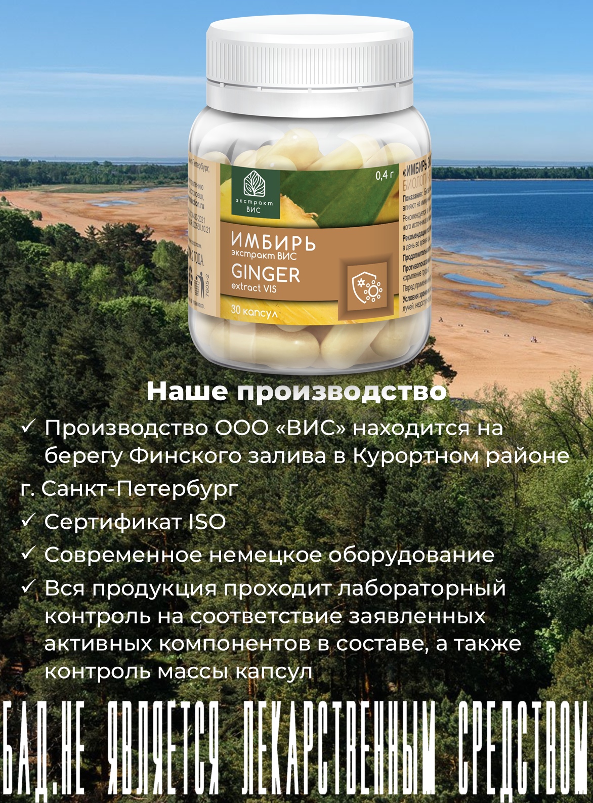 БАД Экстракт-ВИС Имбирь №30 - фото 7
