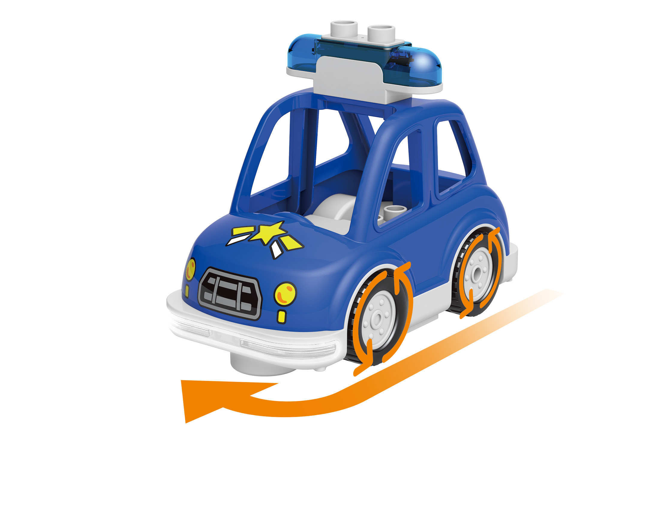 Конструктор Mould King Полицейская машина - фото 6