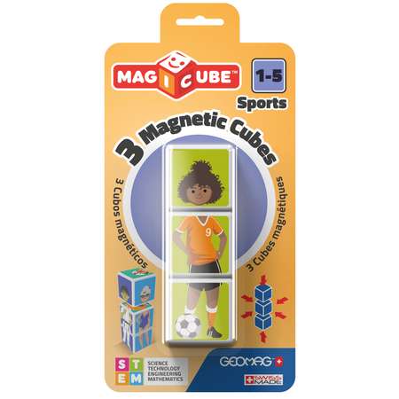 Конструктор Geomag MagiCube Спорт магнитный