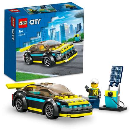 Конструктор LEGO City Электрический спорткар блочный