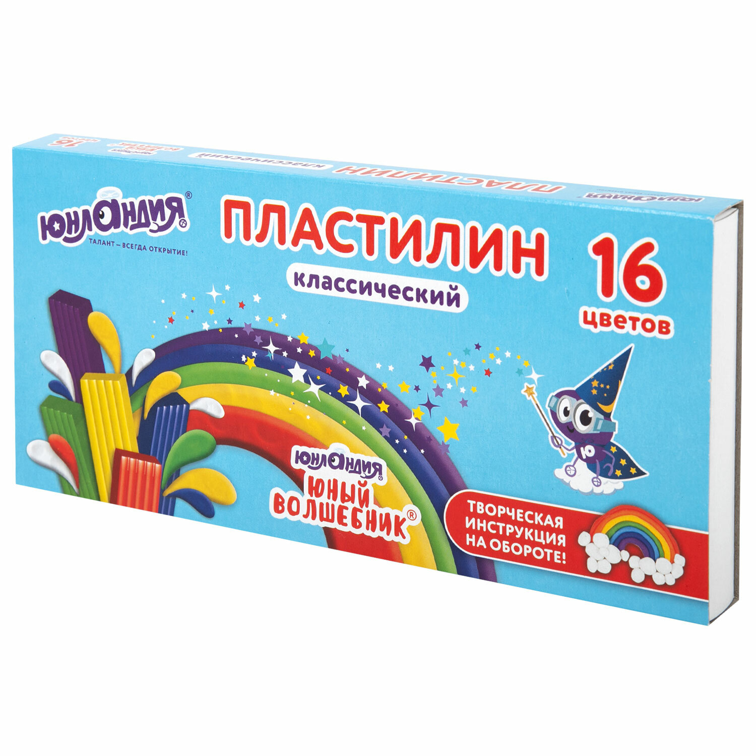 Пластилин Юнландия 16 цв. - фото 6