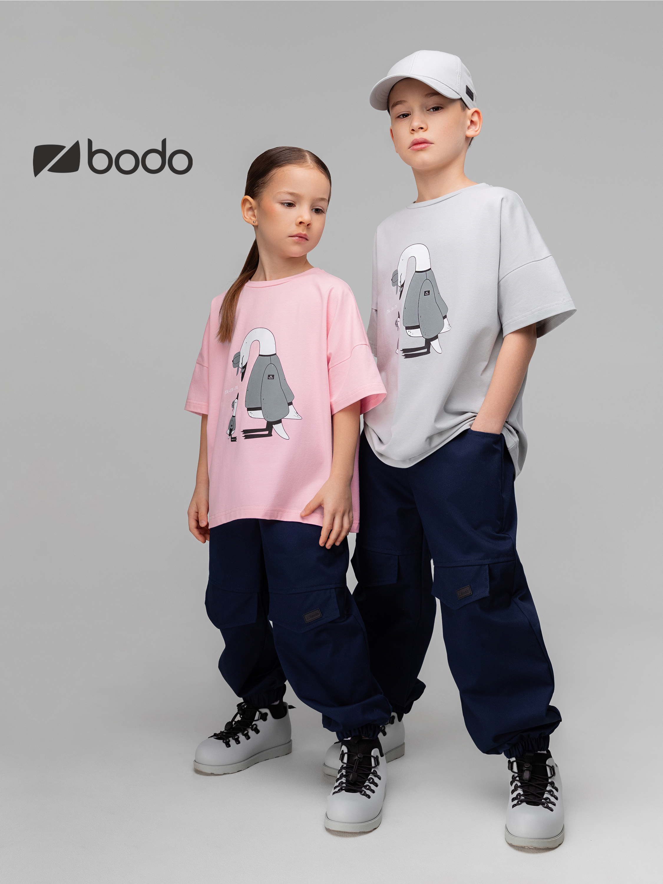 Футболка Bodo 4-435MU_розовый - фото 2