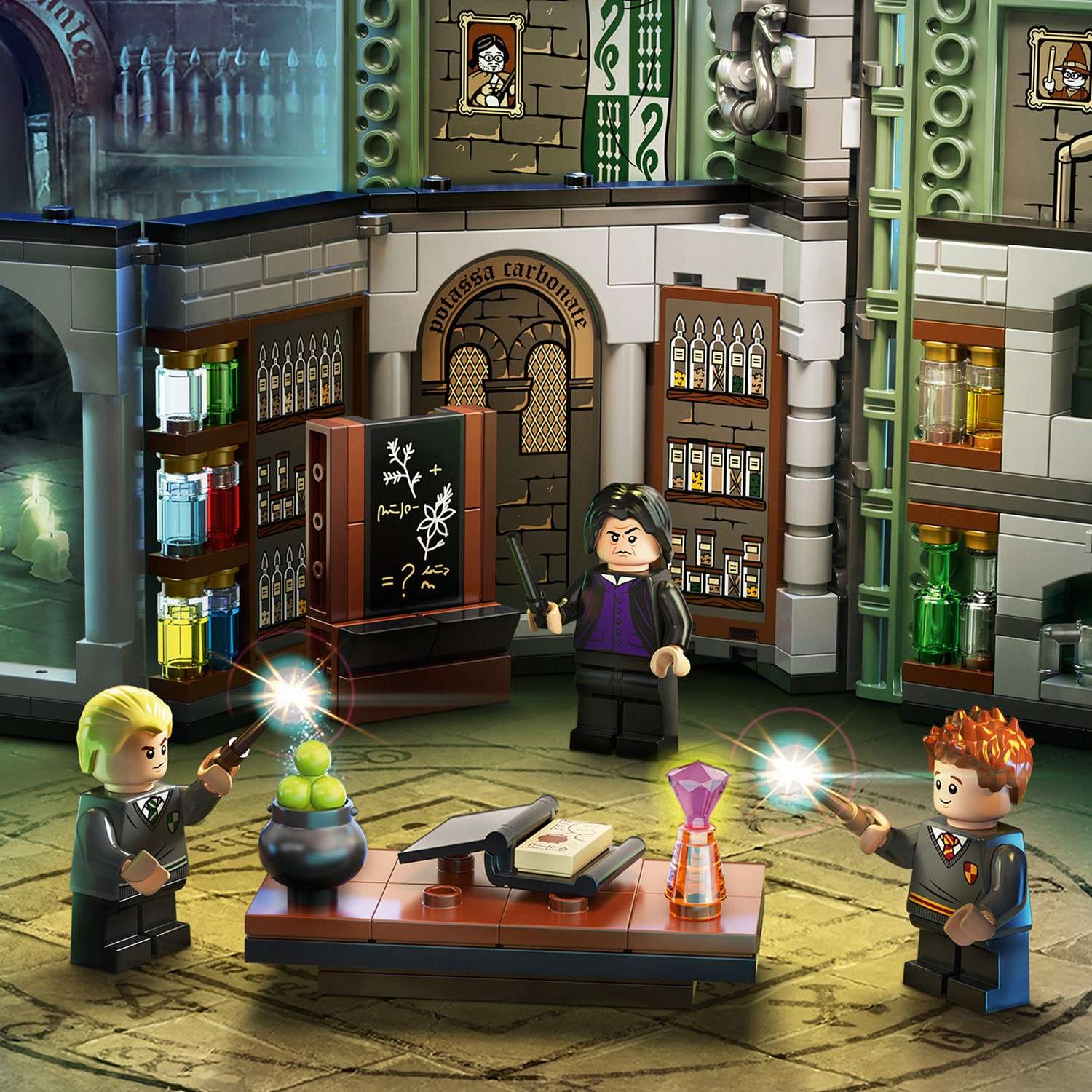 Конструктор LEGO Harry Potter Учёба в Хогвартсе Зельеварение блочный - фото 9