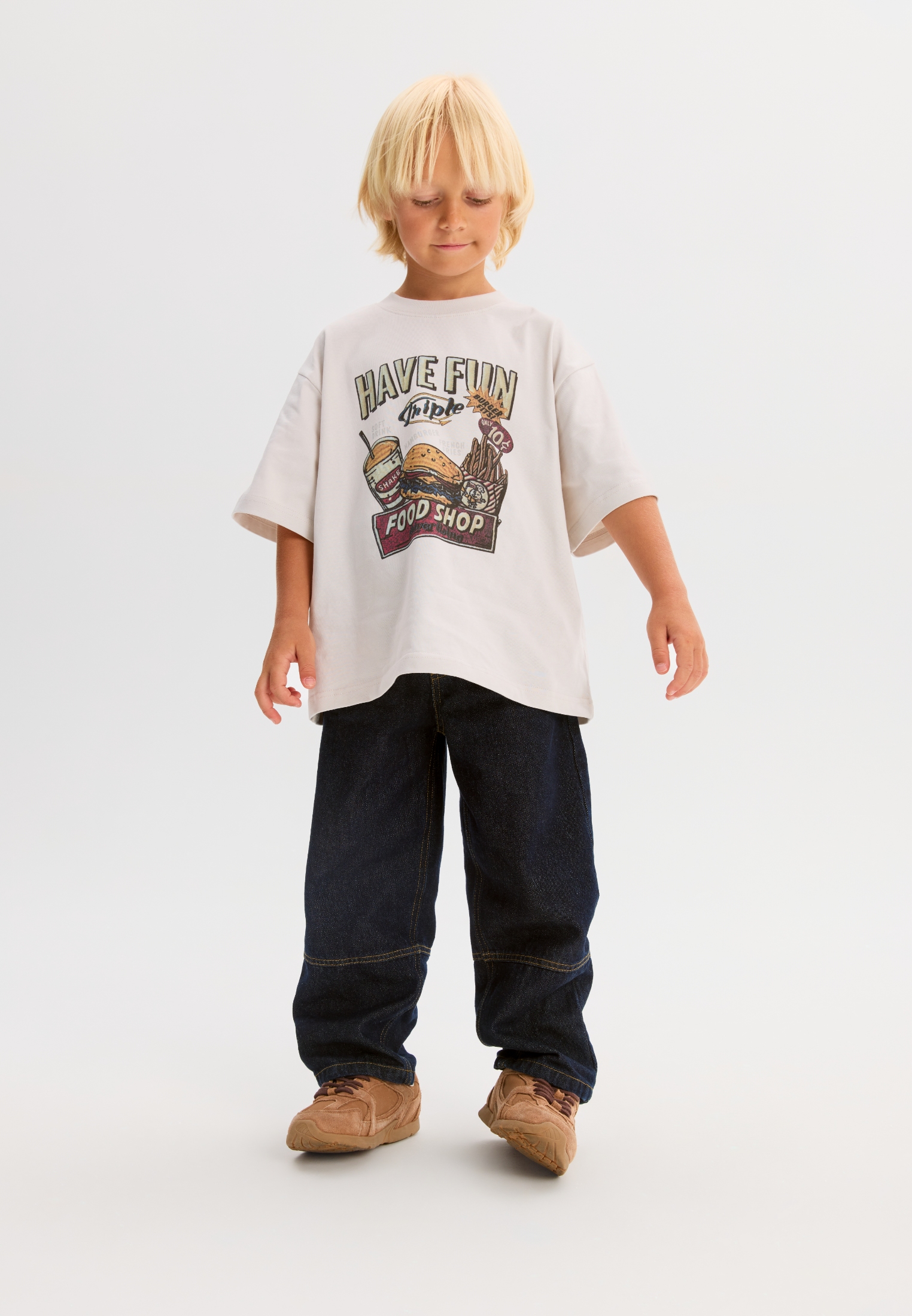 Джинсы OZITI KIDS ok010301 - фото 7