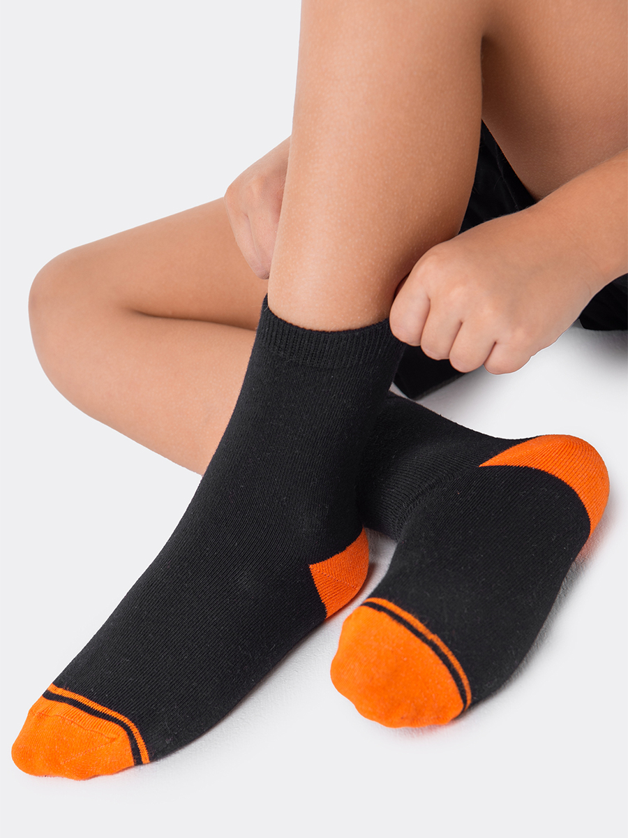 Носки 3 пары HappyFox HFGM6512черный - фото 3