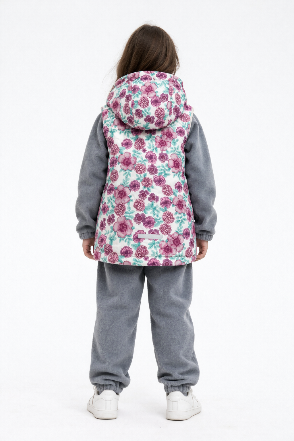 Жилет ILVES ILV-A-193/4_розовый (цветы) - фото 2