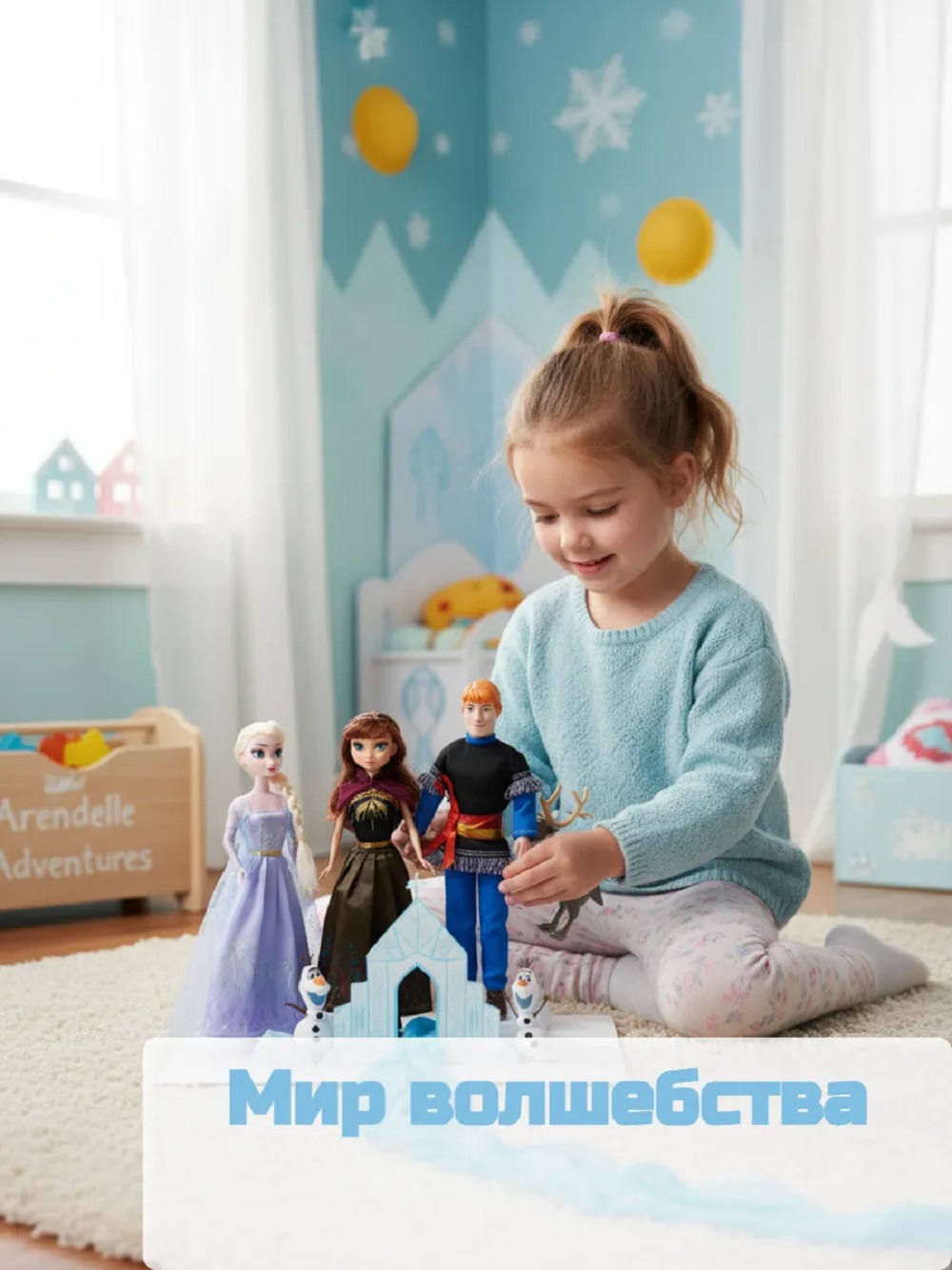 Кукла модельная ТОТОША Набор кукол Холодное сердце высота 29 см 369 - фото 3