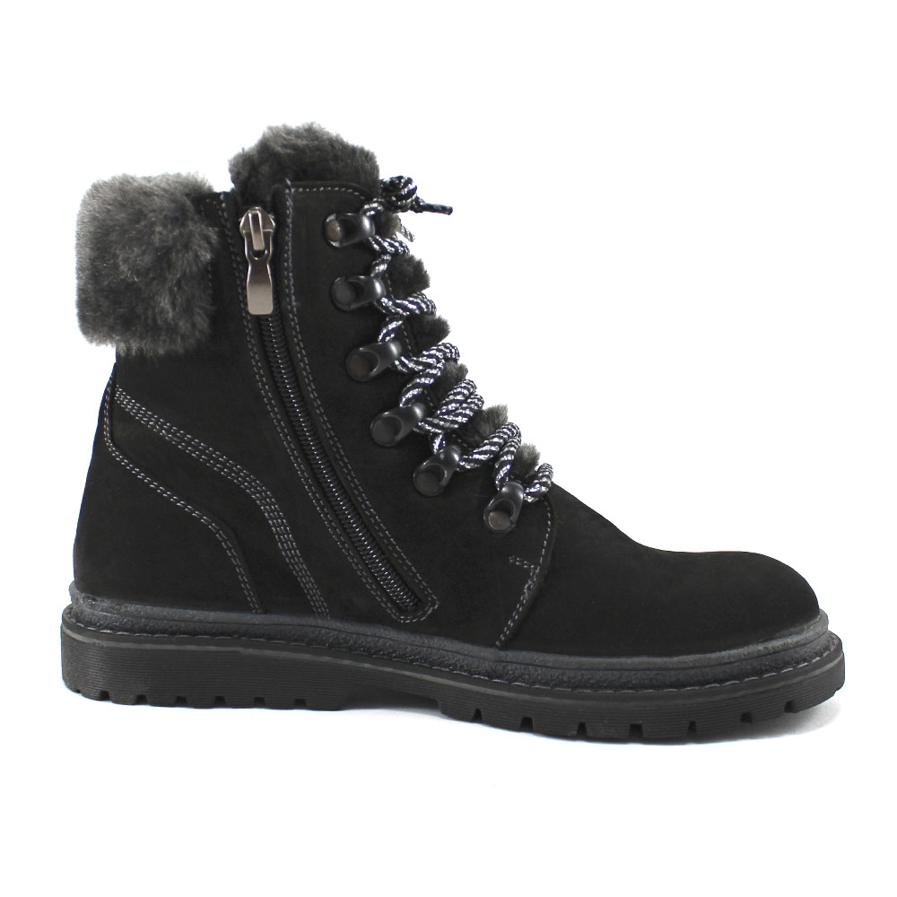 Ботинки BEST.A 274/02-СВ BEST.A Ботинки женские,черный нубук - фото 2