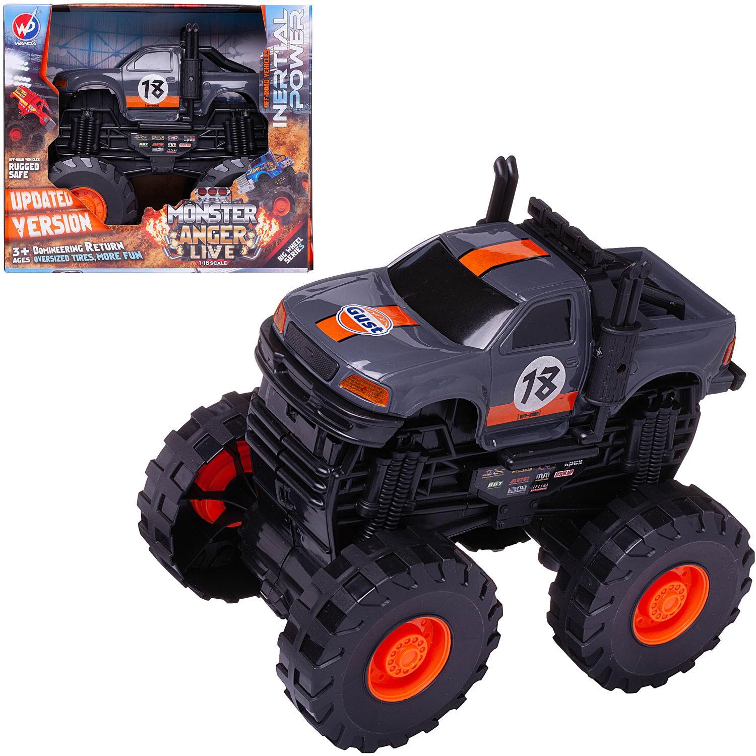 Внедорожник Junfa Jeep 1:16 WC-11584/темно-серая - фото 3