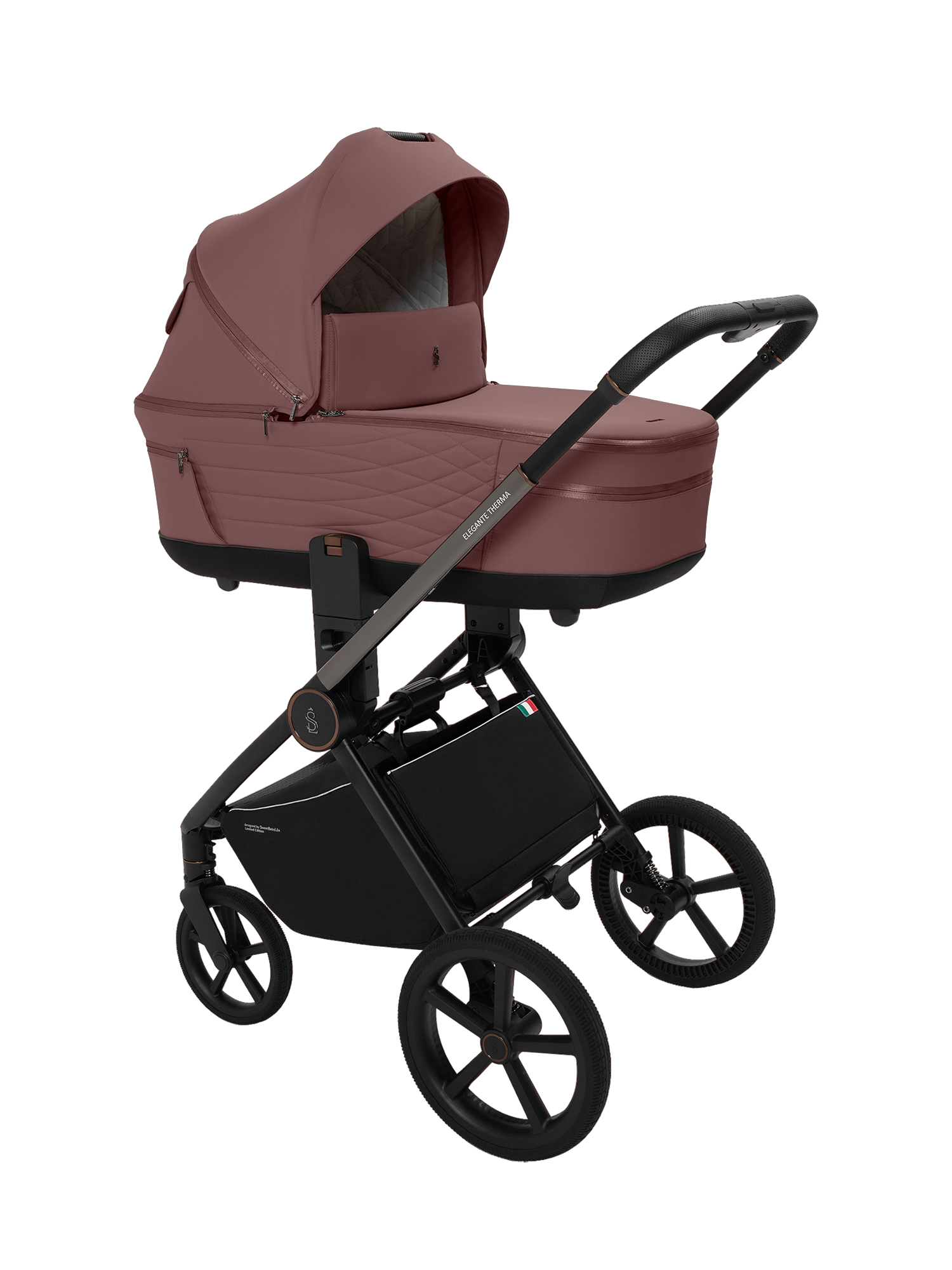 Коляска 3в1 Sweet Baby Elegante Therma Colore коричневый - фото 36