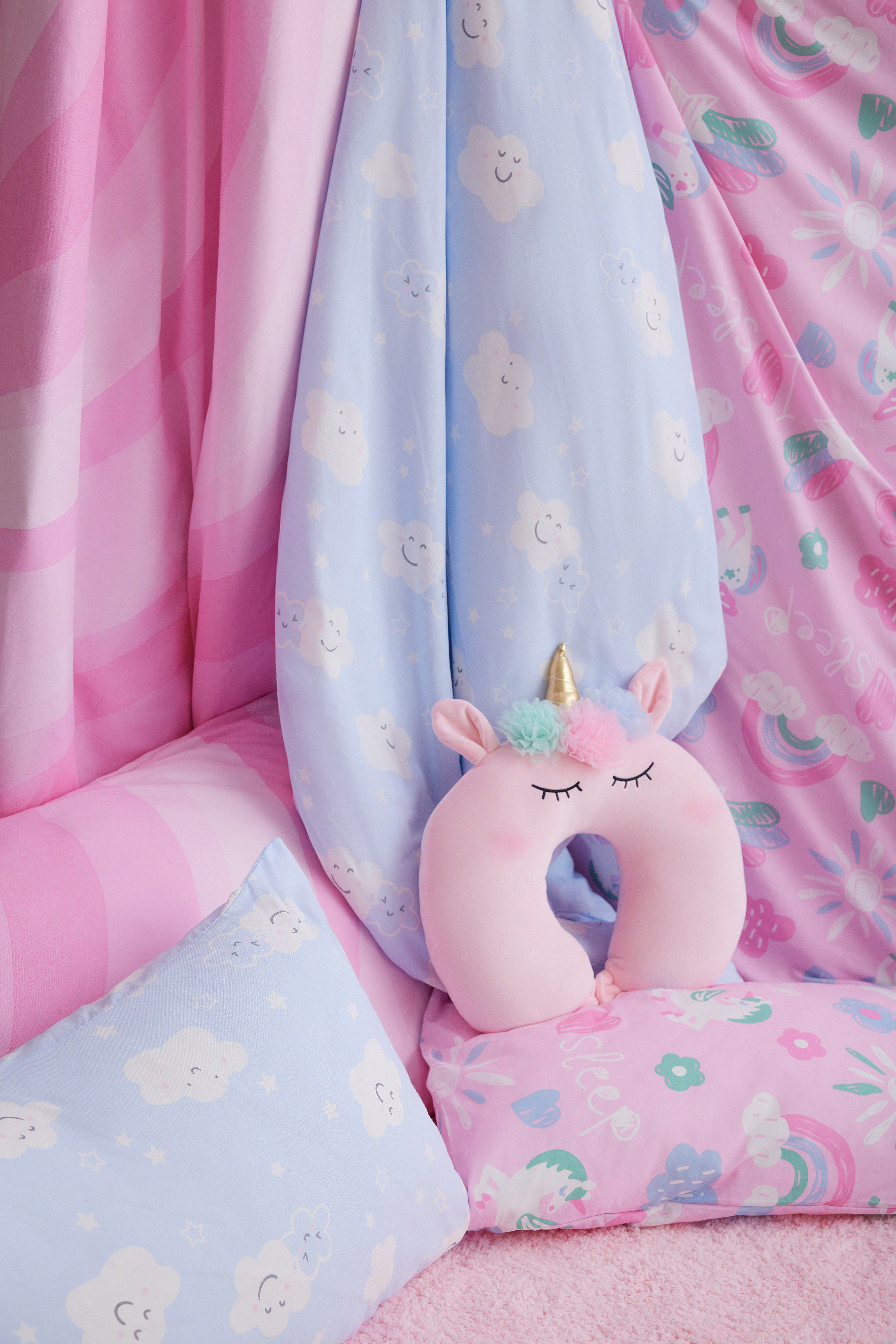 Комплект постельного белья FUTURINO Home Милые облачка 2 предмета 309205 - фото 7