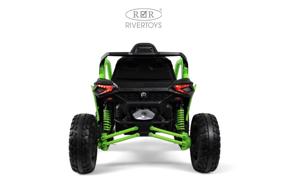 Электромобиль RIVERTOYS Z707ZZ-GREEN С пультом ДУ - фото 4