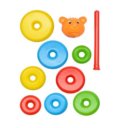 Игрушка Green Plast пирамидка Животные Медведь