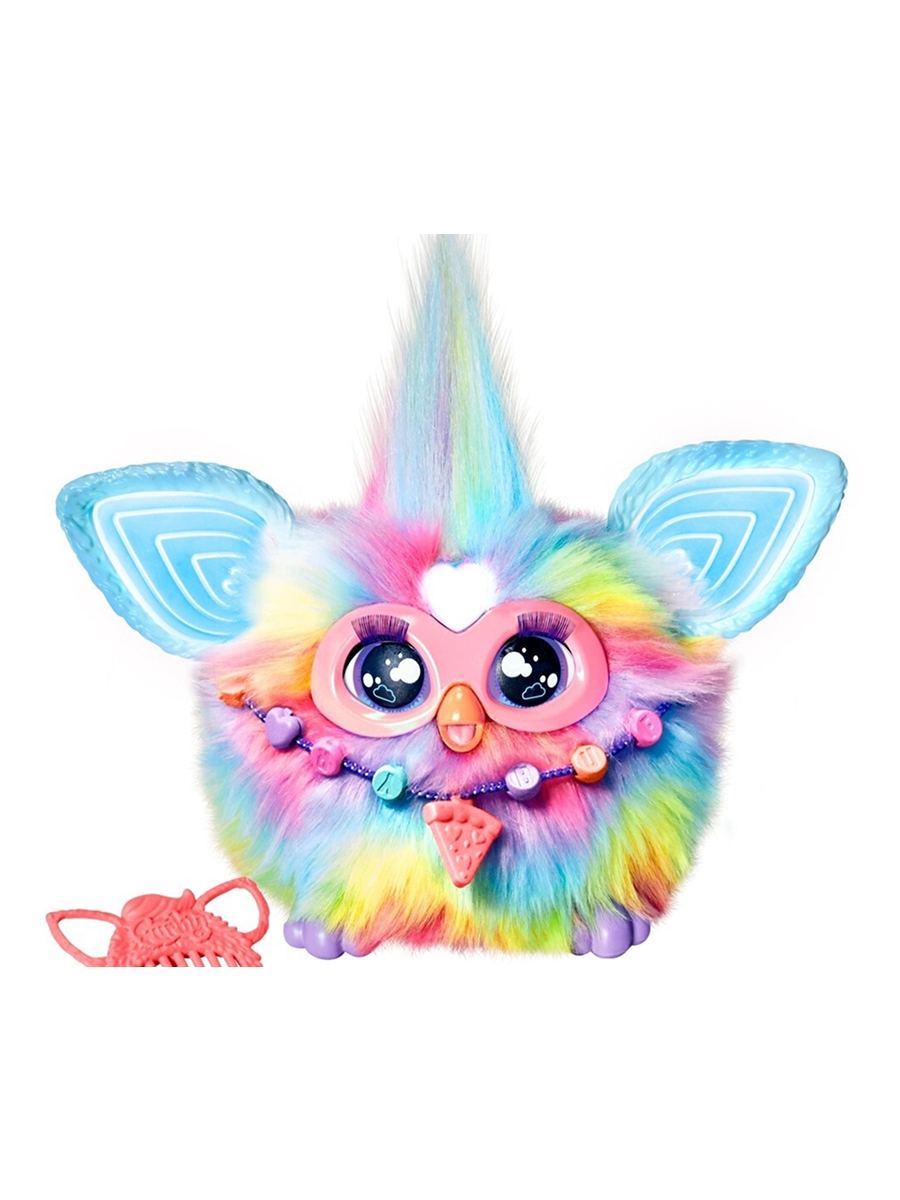 Мягкая игрушка Hasbro Furby Ферби радужный робот - фото 5