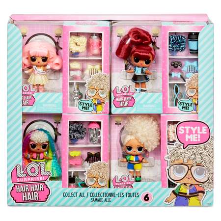 Кукла мини L.O.L. Surprise! Hair Hair Hair Tots в ассортименте