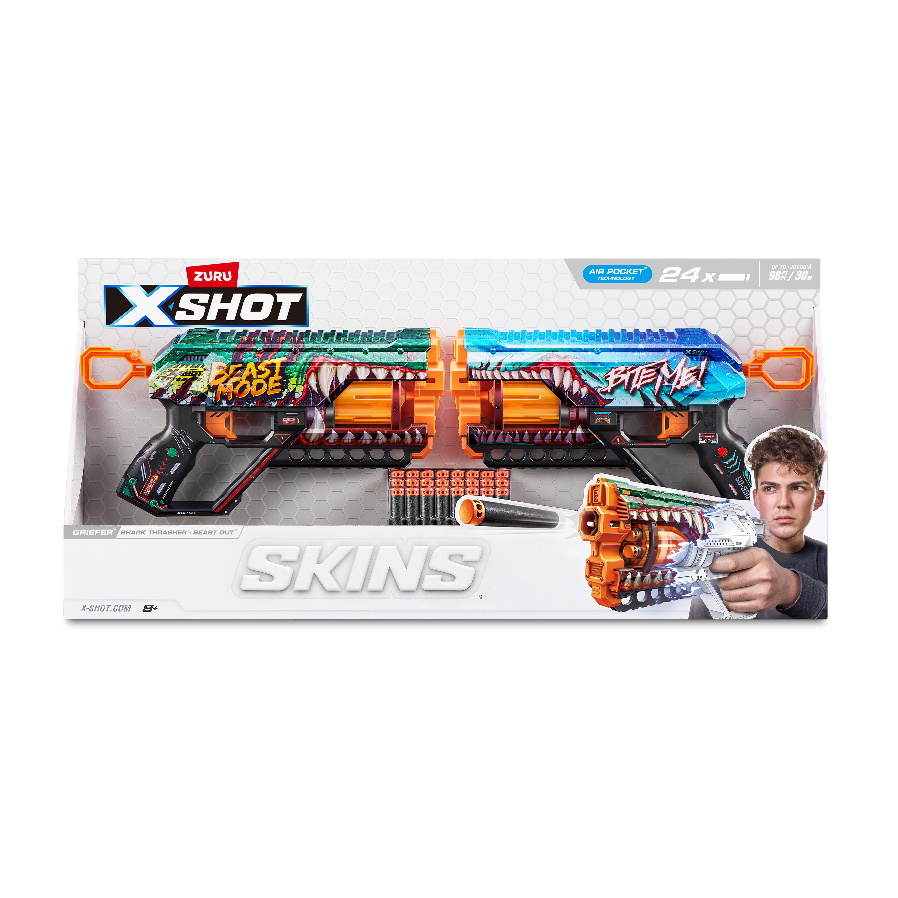 Бластер Zuru XSHOT  Skins Гриффер - фото 9