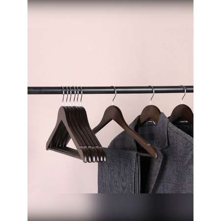 Вешалки-плечики SUMATI Wooden_hangers_durk_brown_20