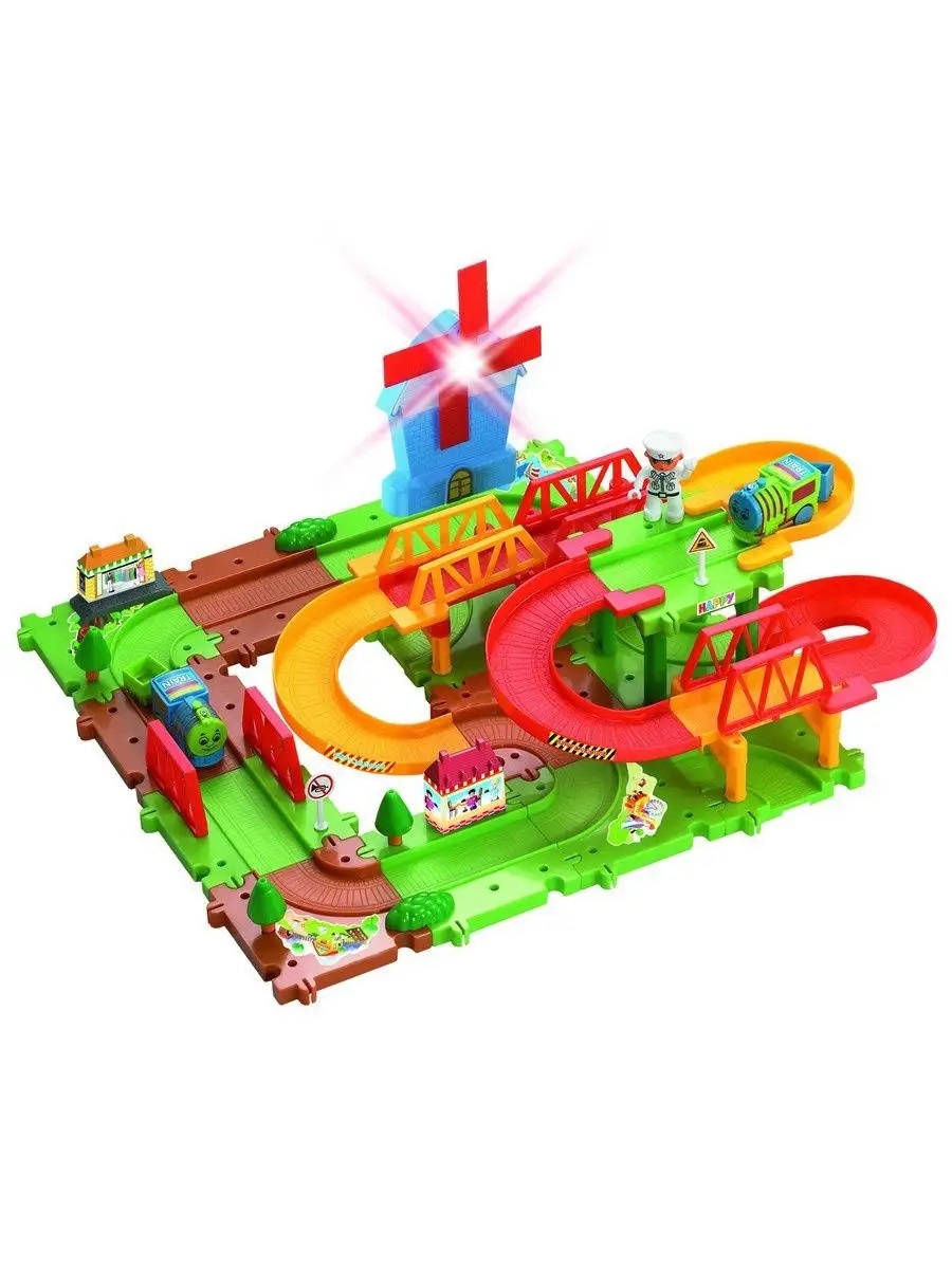 Набор железнодорожный Bebelot 53 см BBA1612-010 - фото 5