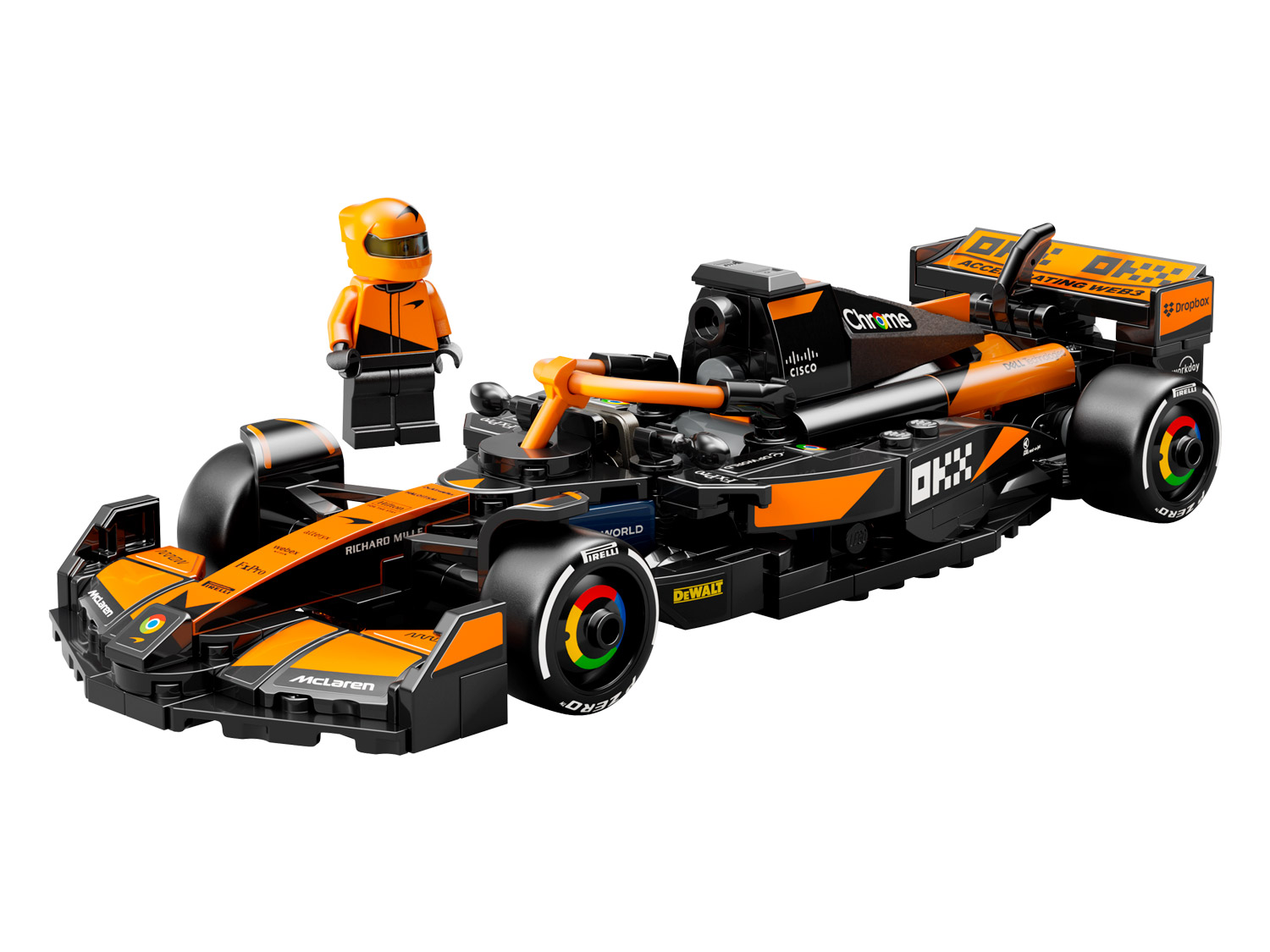 Конструктор LEGO Speed Champions McLaren MCL38 269 дет. - фото 2