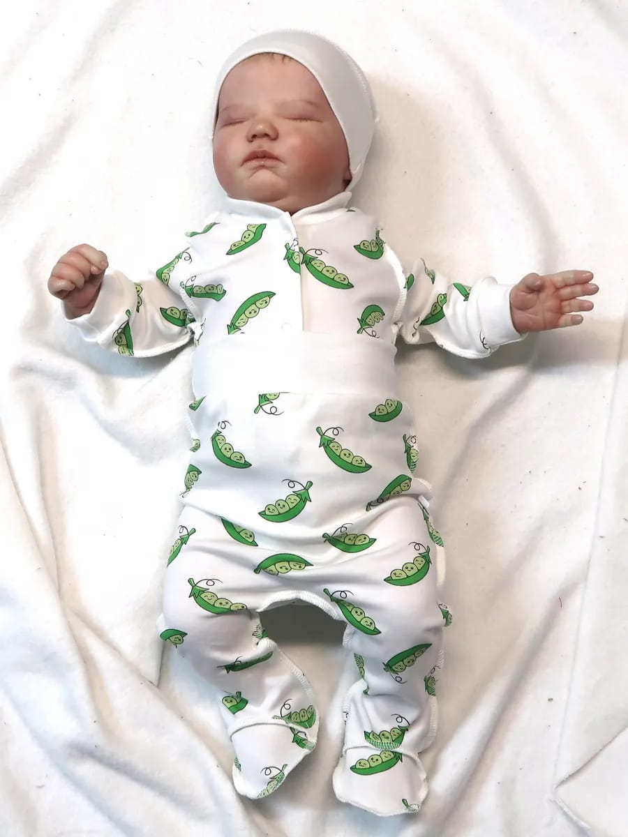 Кофточка и ползунки Рекантино 657-21 Салатовый - фото 1