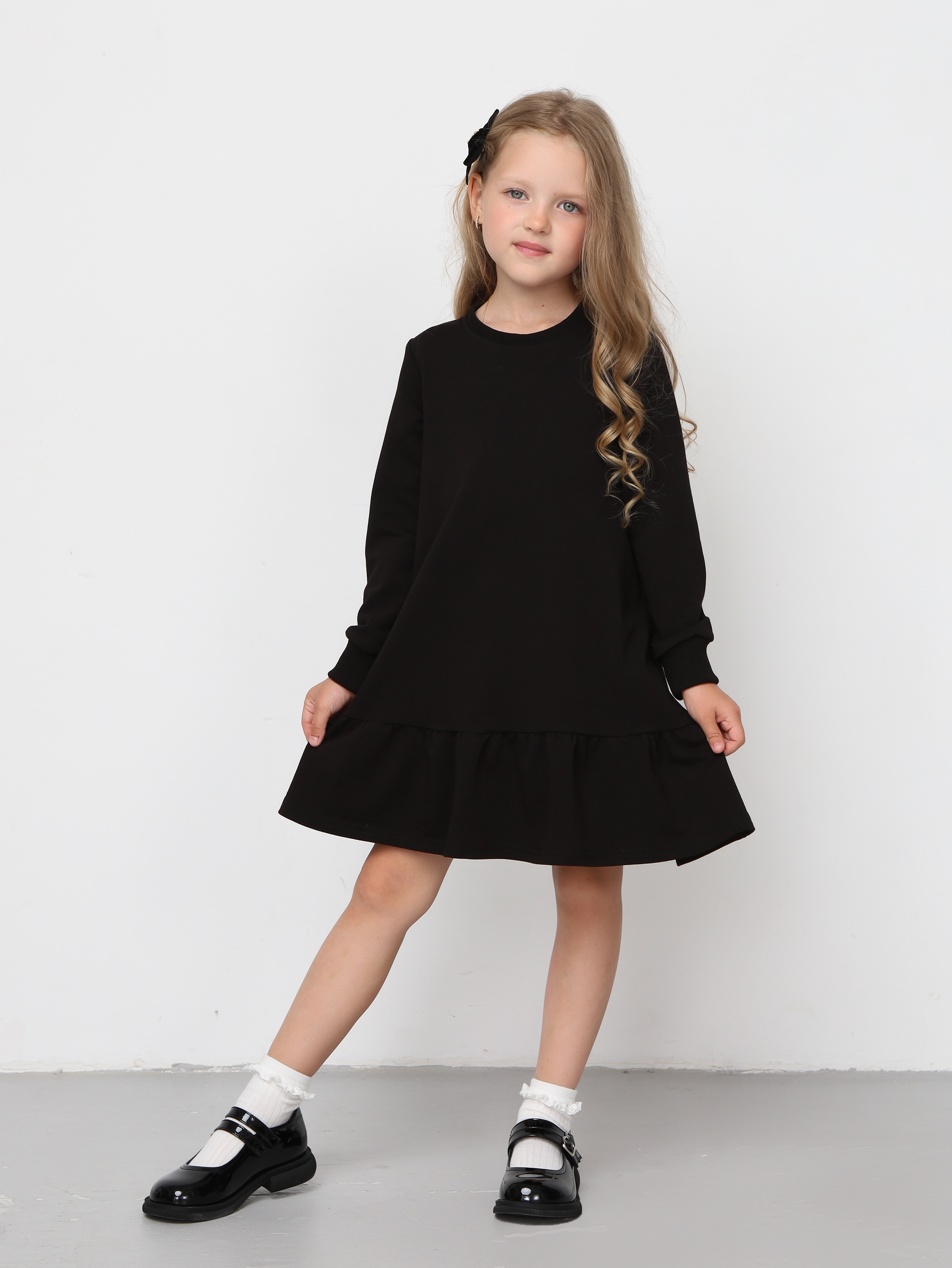 Платье Mini Me D5/черный - фото 5