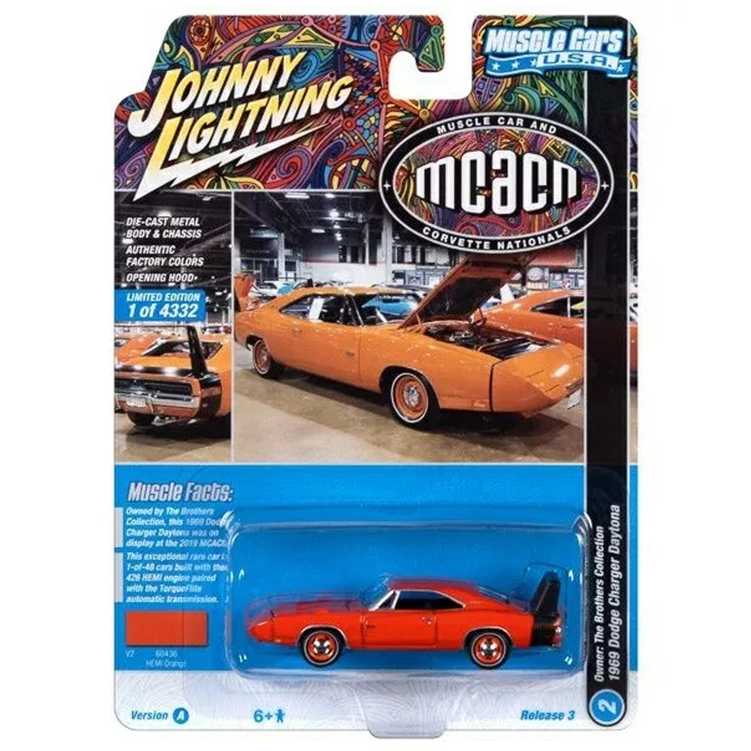 Автомобиль Johnny Lightning 1:64 JLMC031A-R3-N2 - фото 5