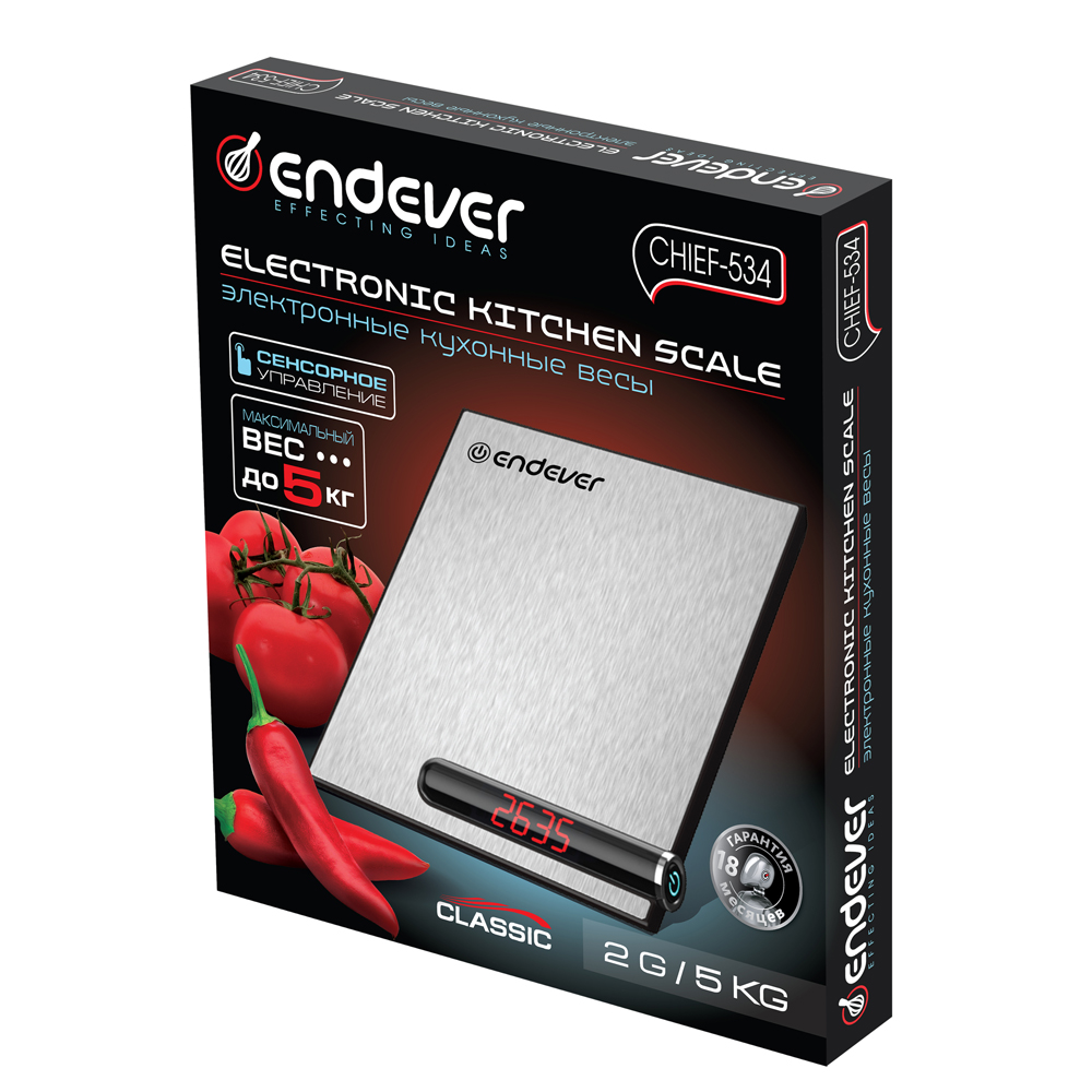 Кухонные весы ENDEVER Chief-534 - фото 15