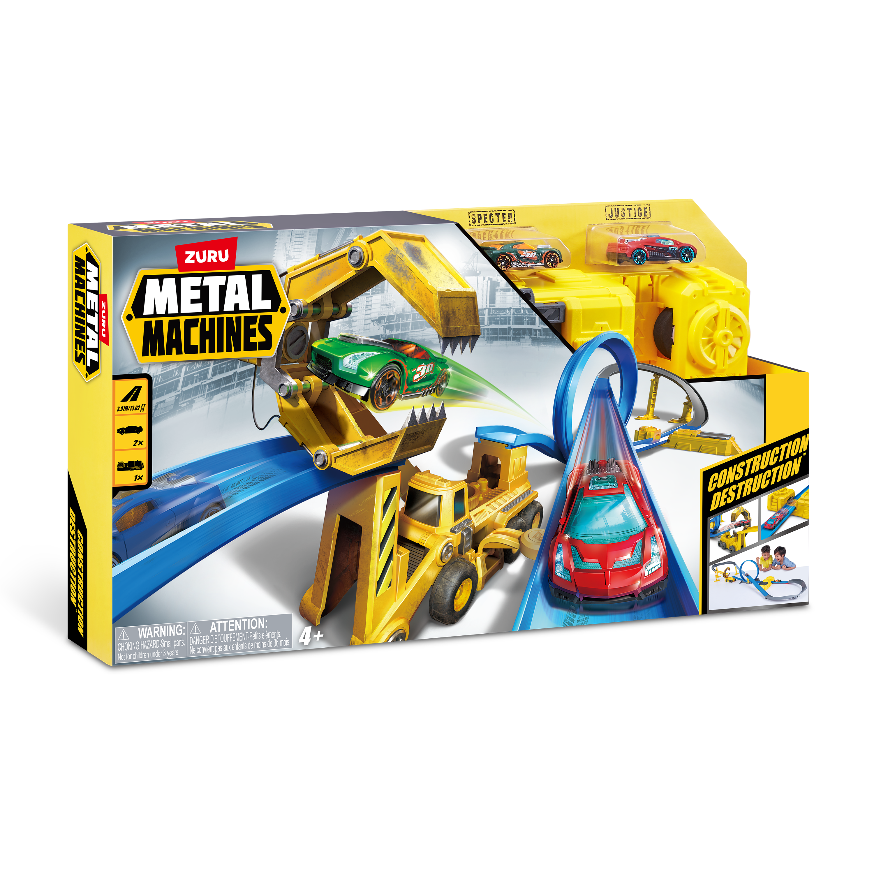 Трек Metal Machines Playset 6703 - фото 16