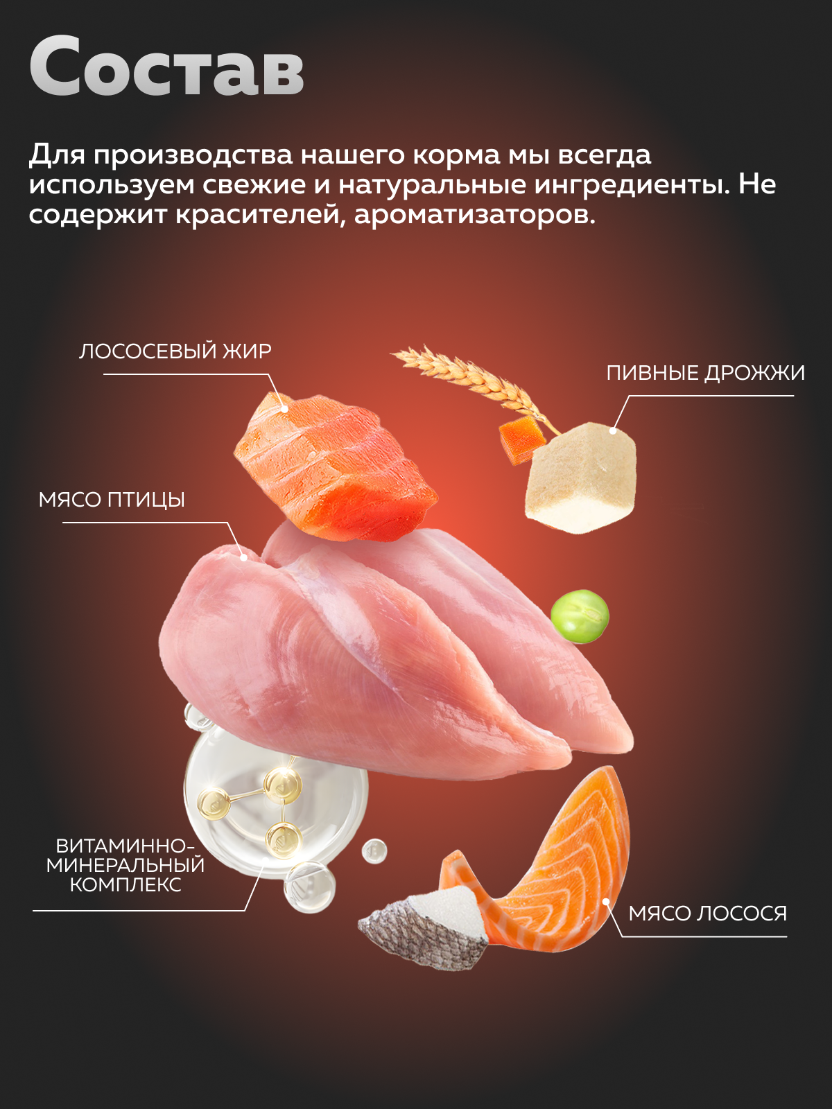 Корм сухой Зоогурман Zoogurman Hypoallergenic, Лосось с рисом, 10 кг - фото 4