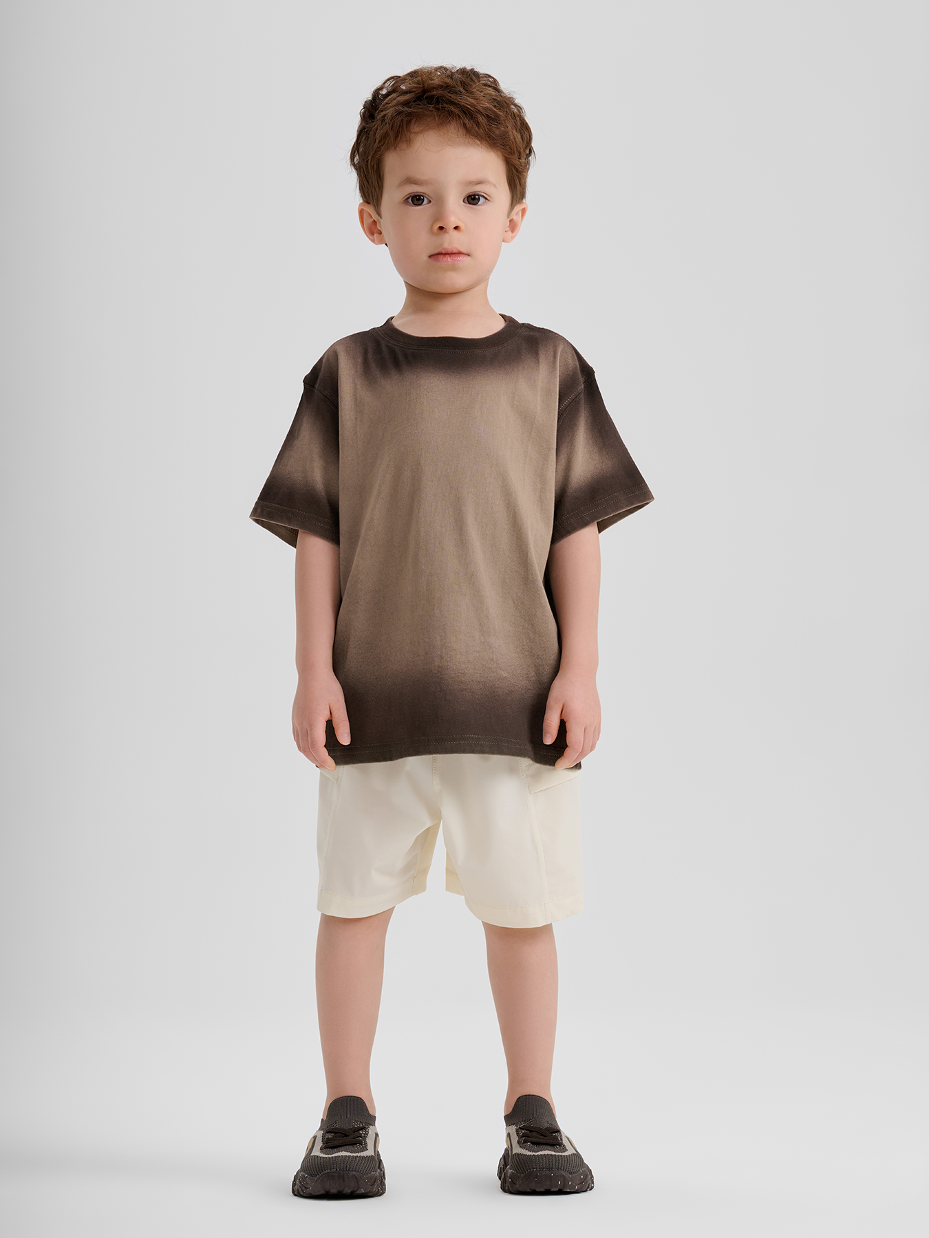 Футболка Happy Baby 88297-0_light brown (blur) - фото 12