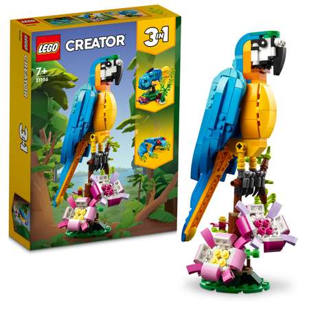 Конструктор LEGO Creator Exotic Parrot блочный