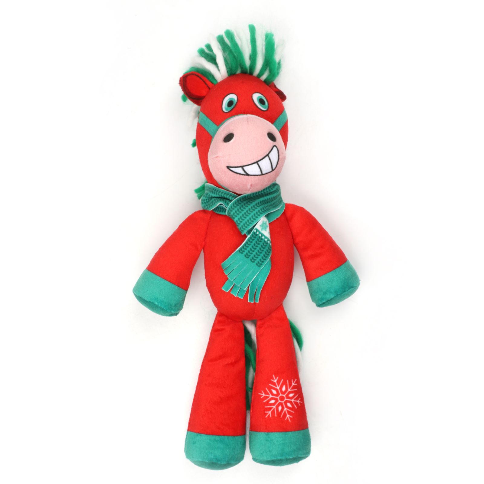 Игрушка для собак Triol New Year Лошадка мягкая 29.5см - фото 2