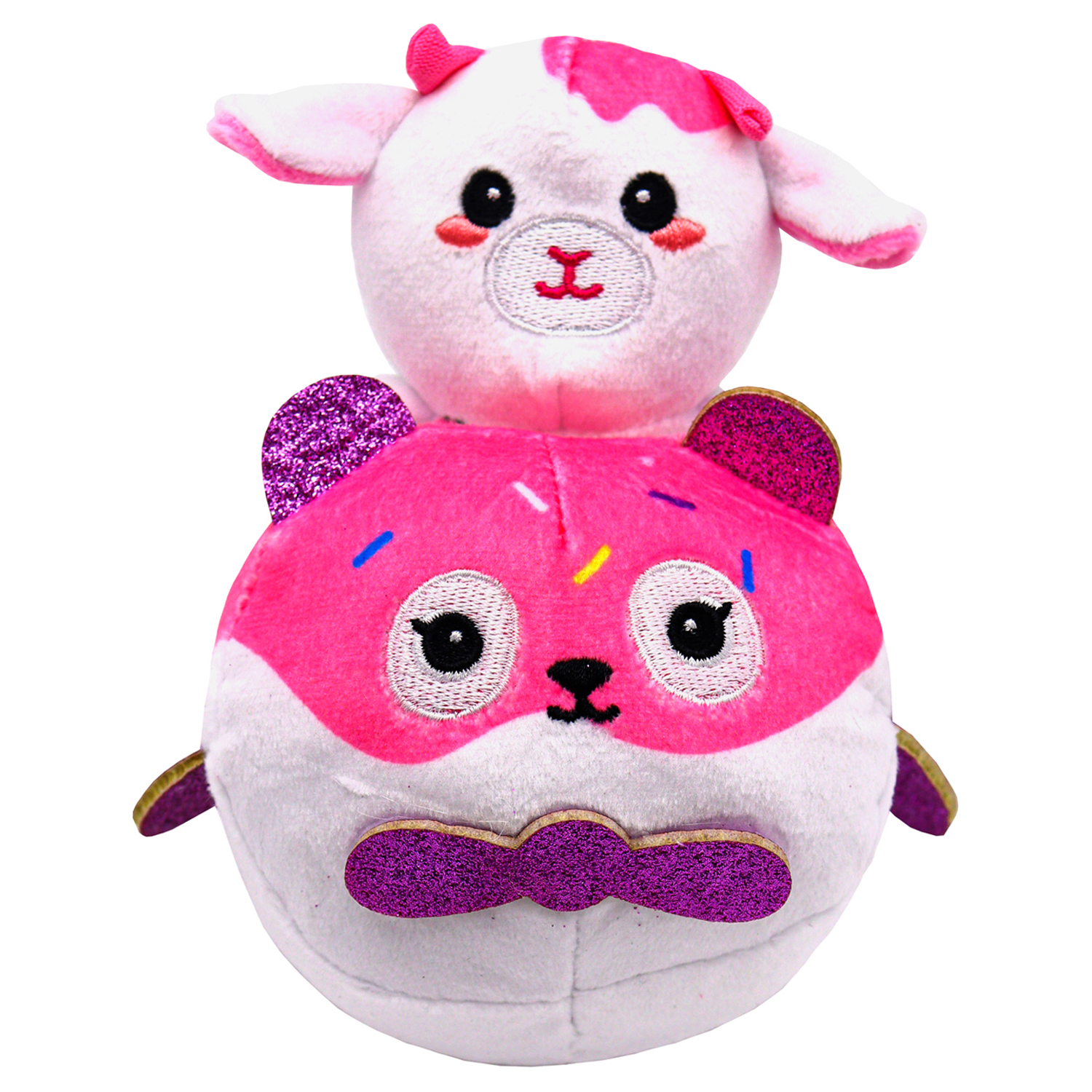 Игрушка мягкая Funky Toys кенга козленок и розовый мишка FT5915-7-МП - фото 3