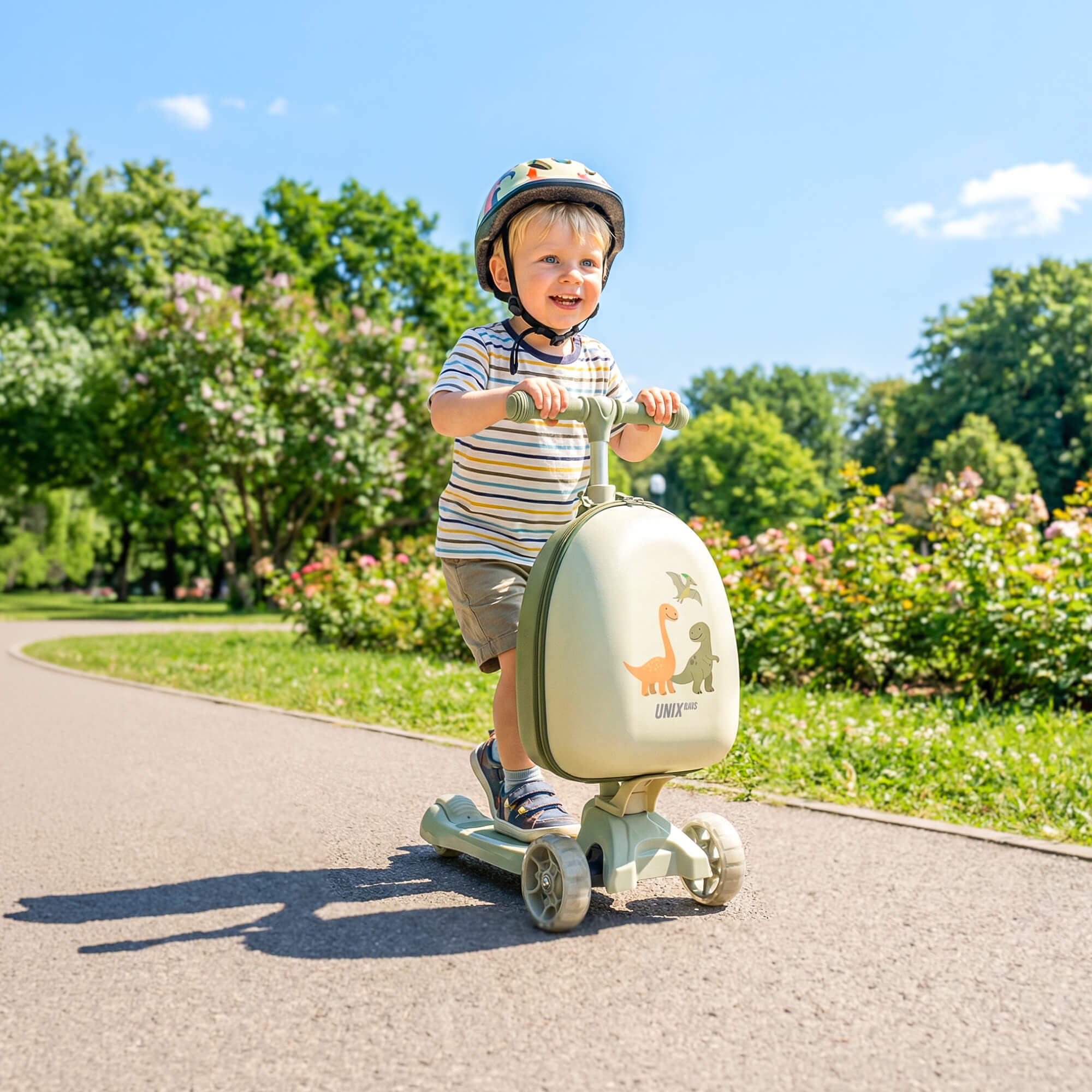 Самокат UNIX Kids трехколесный - фото 22
