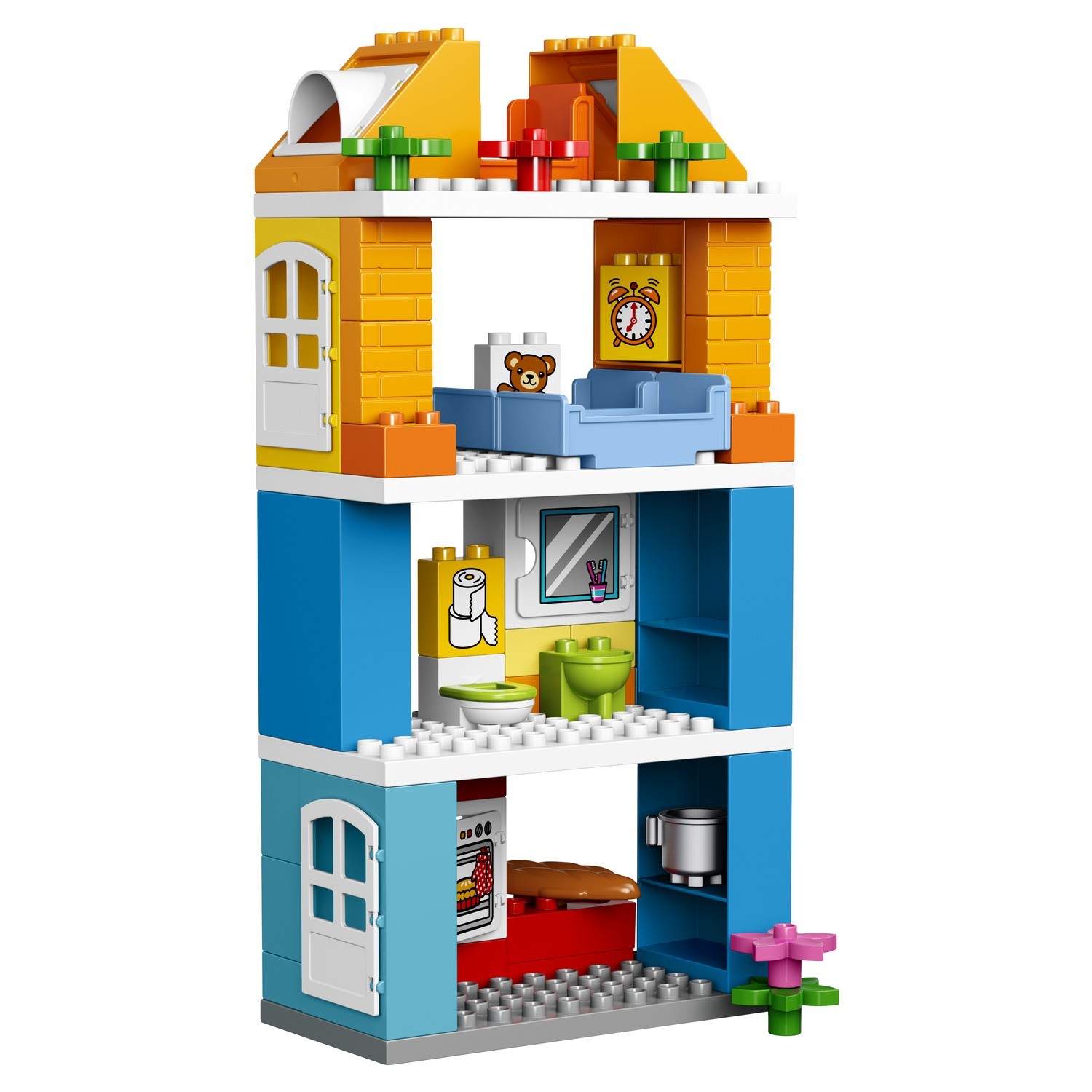 Конструктор LEGO DUPLO Семейный дом блочный - фото 11