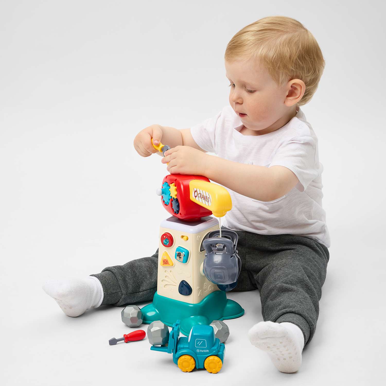 Игрушка BabyGo Подъемный кран - фото 2