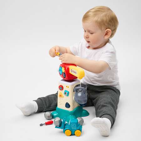 Набор игровой BabyGo Подъемный кран 2158