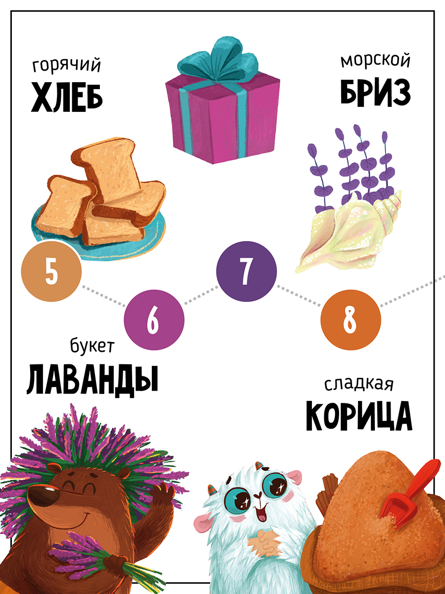 Книга Счастье внутри Ароматная детская сказка для детей Вкусный День рождения - фото 7