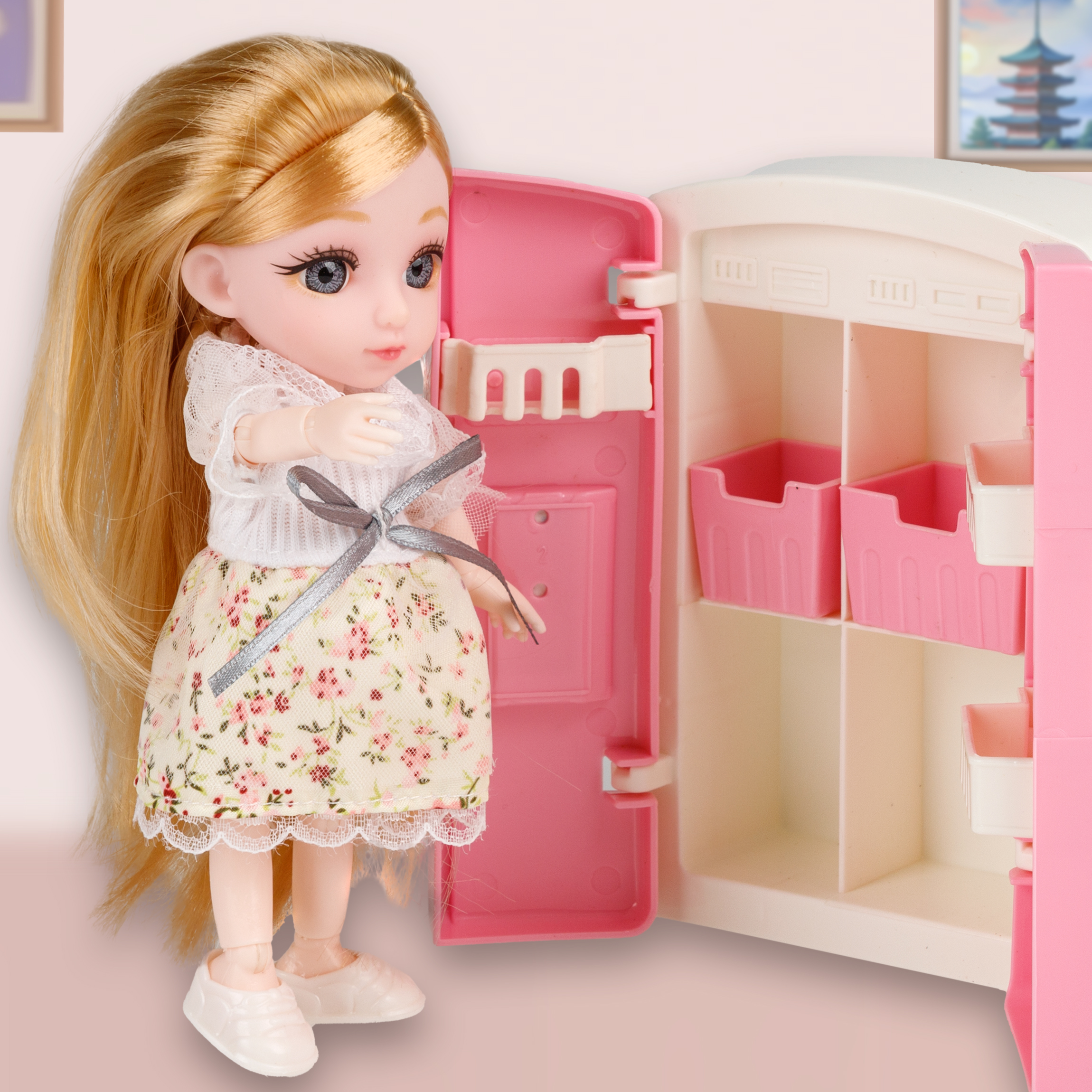 Кукла мини 1TOY Alisa Kawaii Т24359 - фото 6