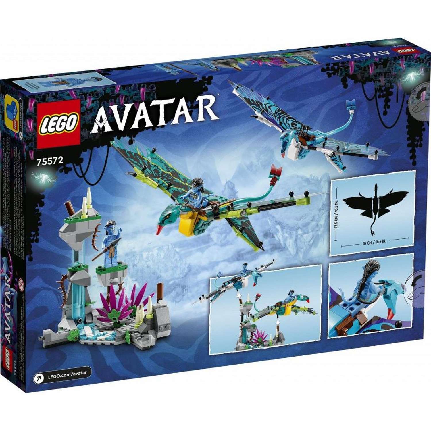 Конструктор LEGO Avatar Jake and Neytiri First Flight 572 дет. - фото 8