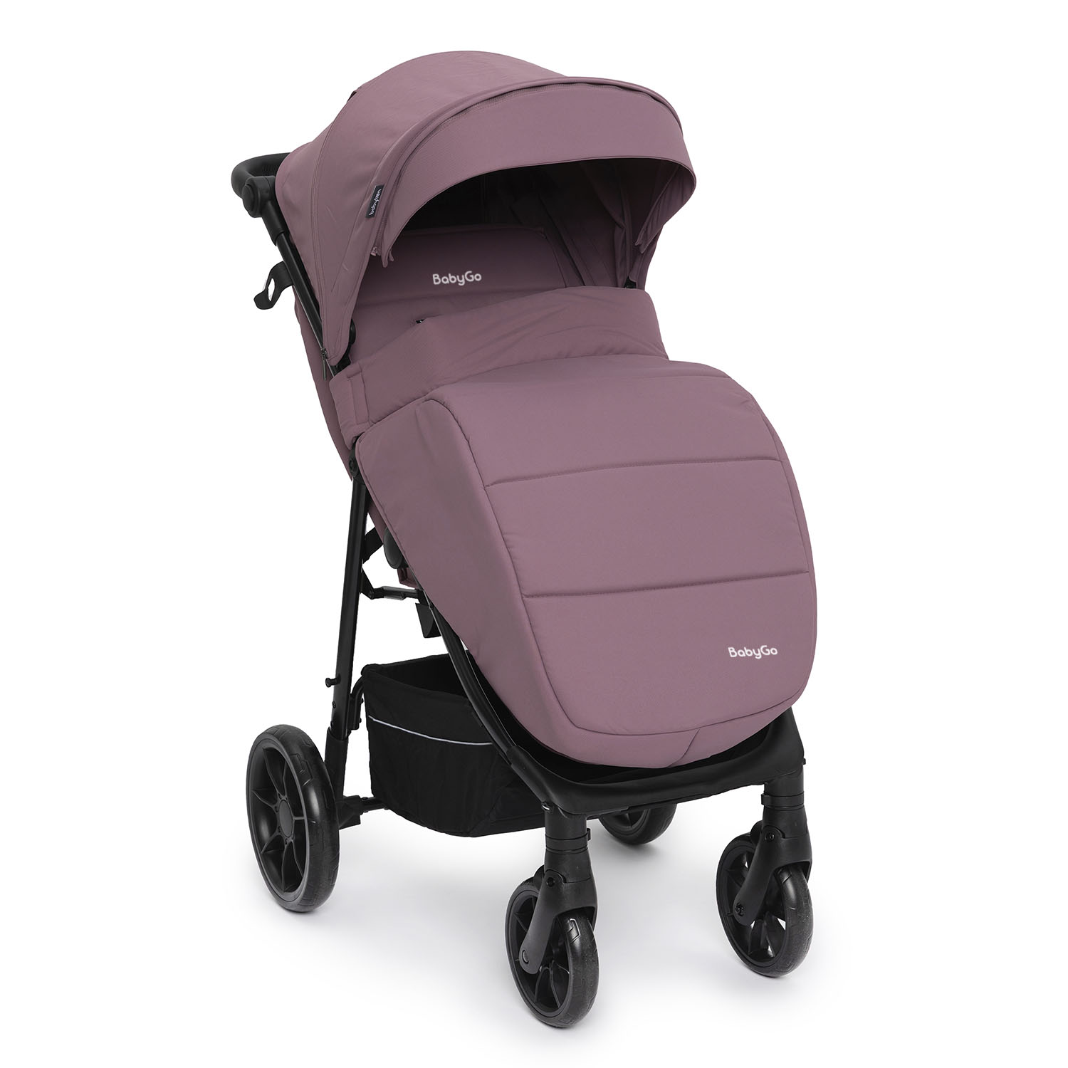 Коляска прогулочная BabyGo Magic New розовый - фото 10