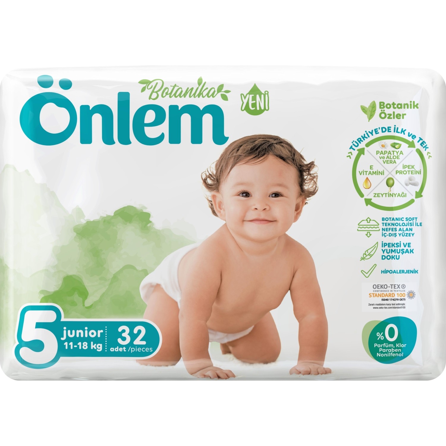 Подгузники Onlem Active Baby для новорожденных 5 (11-18 кг) 32 шт. - фото 13