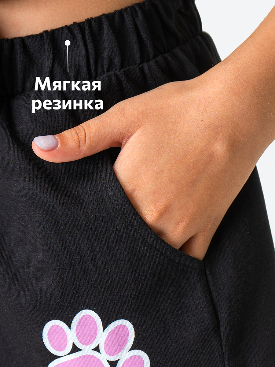 Пижама HappyFox HF9148черный - фото 4